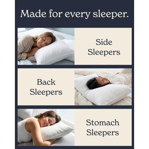 Beckham Hotel Collection Bed Pillows Standard/Queen Size Set of 2