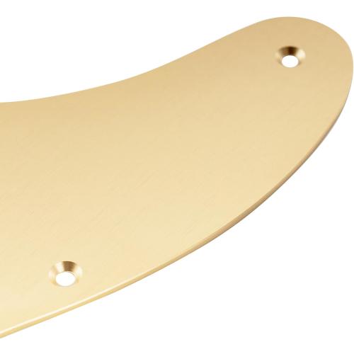 Musiclily Ultra 8 Holes Anodized Aluminum TL Guitar Pickguard, Gold