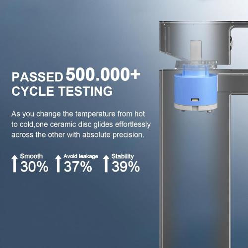 Matte Black Waterfall Bathroom Faucet 1 Hole or 3 Hole, Single Handle Rv Bathroom Sink Faucet with Pop Up Drain, Bathroom Vanity Faucet with cUPC Supply Hose and Deck Plate