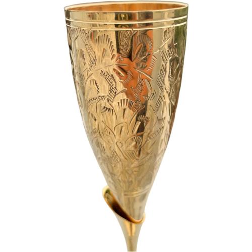 Vintage Brass Chalice Goblets for Wine Gothic Goblets for Party - Renaissance Goblets for Decor Goblets for Halloween Party Drinking Goblets Medieval Goblets For Christmas Gifts.