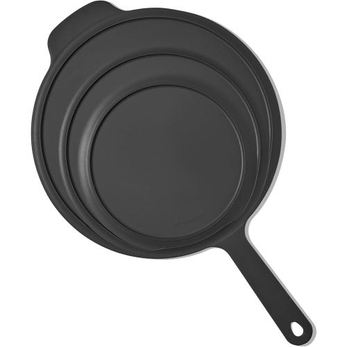 Made In Cookware | Frying Pan Silicone Universal Lid | 9 in 1 Design Fits Multiple Pans | Oven Safe 400F | Graphite