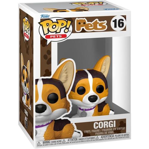 Funko Pop! Pets: Corgi - Collectable Vinyl Figure - Gift Idea - Official Merchandise - Toys for Kids & Adults - Owned IP Fans - Model Figure for Collectors and Display
