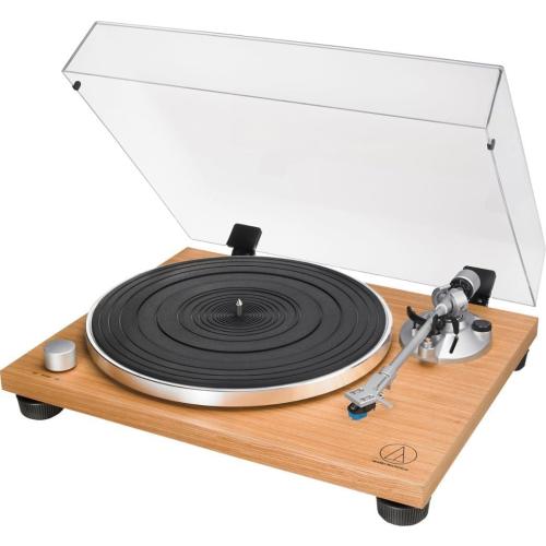 Audio Technica AT-LPW30TKR Turntable - Fully Manual - Belt Drive (Teak)