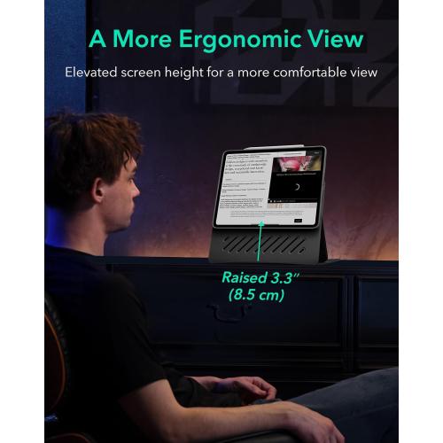 ESR for iPad Pro 12.9 Case (6th/5th Generation, 2022/2021), Black