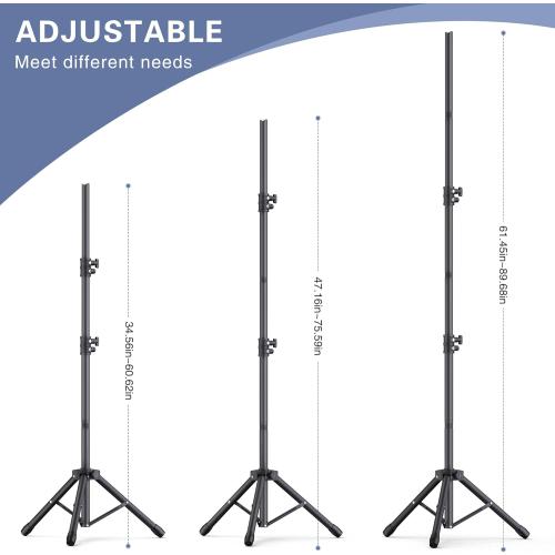 Backdrop Stand 10x7.5ft, Height Adjustable and Width Adjustable Backdrop Stand, Back Drop Stand for Balloon Arch, Photo, Parties