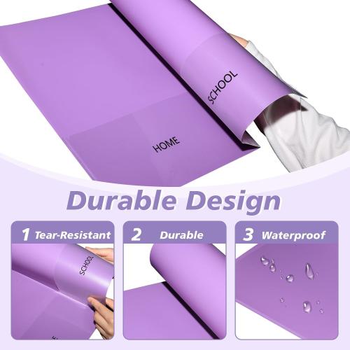 COLOR GREEN ❗❗30 Pcs Parent Teacher Classroom Communication Folder with Clear Front Pockets, 2 Pockets Homework Folders Take Home Plastic Folders for Kid Student Home and Classroom