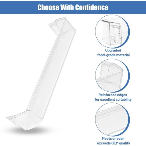 MAN62570801 Refrigerator Door Shelf Bin Compatible With LG Kenmore Refrigerator Parts Replacement Fridge Door Shelf LTCS24223S LTCS24223D LTWS24223S LRTLS2403S Fridge Door Basket Right