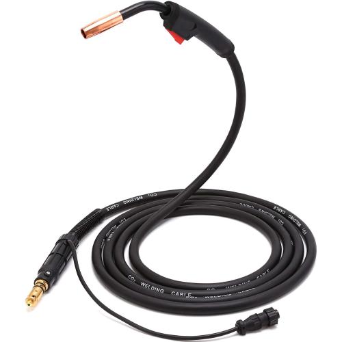 IHAYNER 15 Feet (4.5m) K530-6 MIG Welding Gun Torch Stinger Fits for Lincoln Magnum 100L 100Amp MIG Gun and Cable MIG Pak 140 180,Power MIG 140C 140T 180C 180T