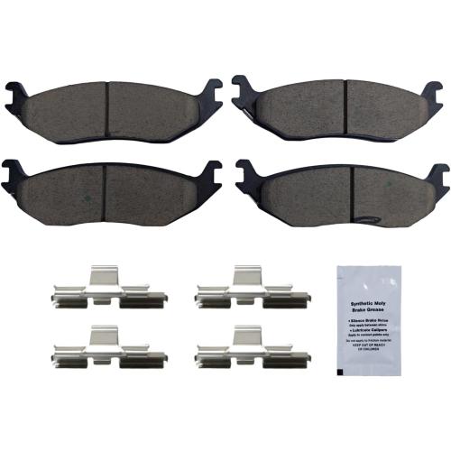 HUSCH Rear Ceramic Brake Pads Kit Fit For Dodge Durango, For Ram 1500