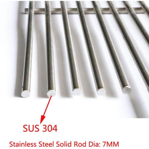 S6505A (4-Pack) 19 3/4 Stainless Steel Cooking Grid Grates Replacement for Chargriller 2121, 2123, 2222, 2828, 3001, 3030, 3725, 4000, 5050, 5252 Set of 4