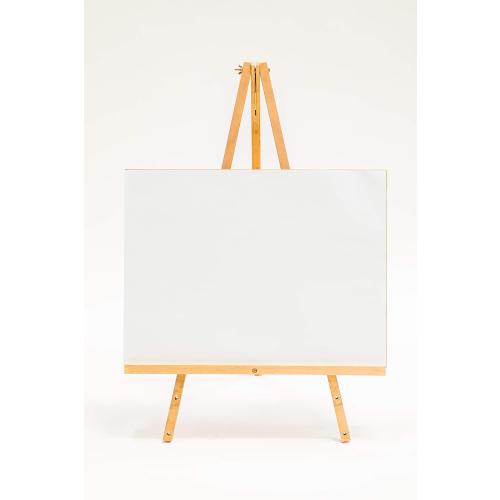 Wood Easel for Wedding or Any Event's Framed Picture Display  l Events Flower Display l Wood Easel Floral (Natural)
