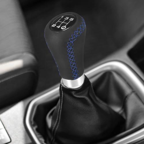 X AUTOHAUX 5 Speed Auto Gear Shift Knob for Automatic and Manual Vehicle