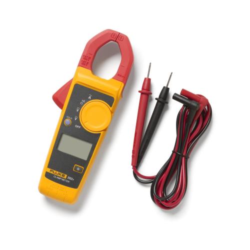 Fluke 302  Digital Clamp Meter, 30mm Jaw, Measures AC Current to 400A, Measures AC/DC Voltage to 600V, Includes 2 Year Warranty