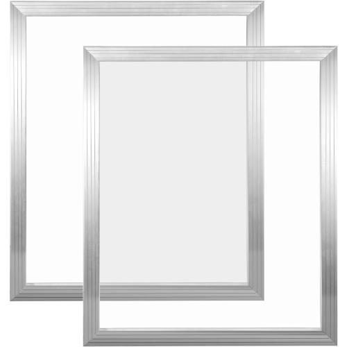 Caydo 2 Pieces 24 x 20 Inch Aluminum Silk Screen Printing Frames | for T-Shirts, Backpacks, Handbags DIY Printing