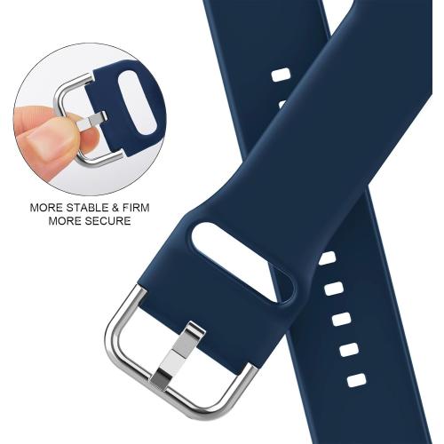 Sport Band Compatible with Apple Watch Bands 49mm 46mm 45mm 44mm 42mm 41mm 40mm 38mm, Soft Silicone Replacement Strap with Classic Clasp for iWatch Series 11 10 9 8 7 6 5 4 3 2 1 SE Ultra Women Men