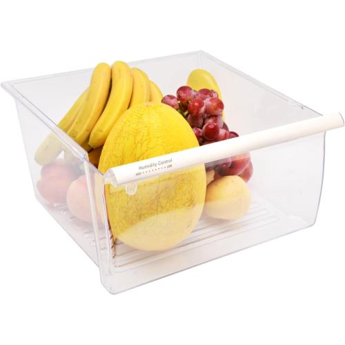2188656 Fridge Crisper Drawer (Upper),2188656 Crisper Bin, compatible with Whirlpool Refrigerator,Fridge Drawers,Kenmore Refrigerator Parts,Whirlpool Shelf Replacement- WP2188656
