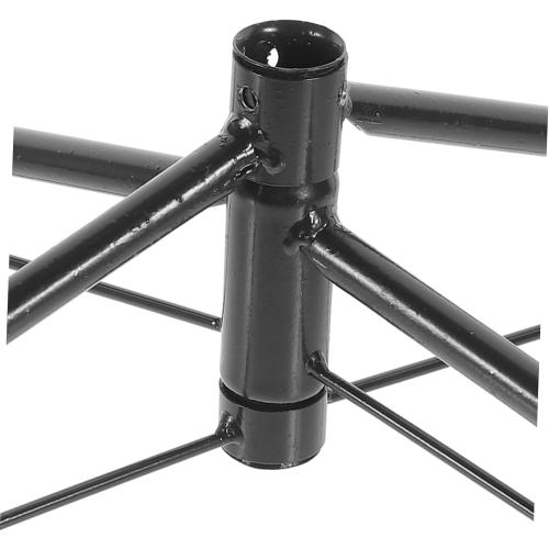 35cm Artificial Christmas Tree Stand Holder Base Sturdy Metal Construction for Storage Blackish Green