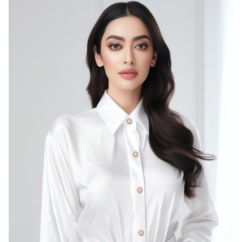Tofficu 40Pcs No Sew Shirt Brooch Buttons Safety Pins Decorative Button Covers for Women Clothes Dresses Coats Alloy Pearl Anti-Exposed Button Replacements