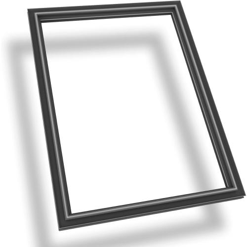 ARLBA 41.9x28.6 242193212 Refrigerator Door Gasket Compatible with Frigidaire,Kenmore,Electrolux Fresh Food Door Gasket Replacement AP5806924 PS9493822 FFHT1821QS Black -Stops Air Leaks & Frost