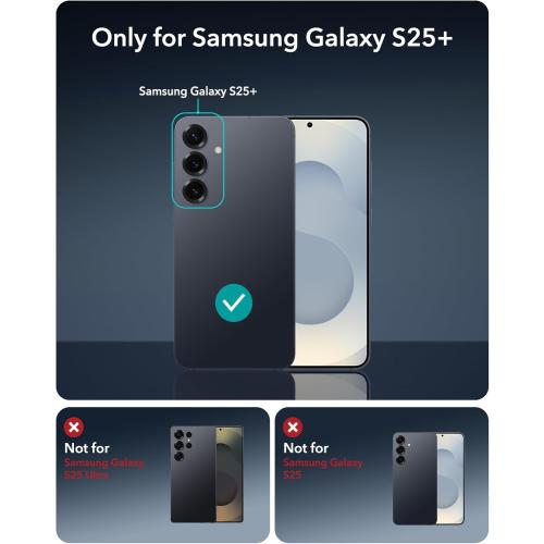 ESR for Samsung Galaxy S25 Plus Phone Case, Compatible with MagSafe, Magnetic Case for S25  Plus, Military-Grade Protection, Yellowing Resistant, Classic Series, Frosted Blue