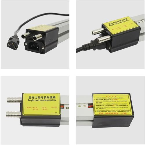 Acrylic PVC Plastic Bender 110V Bending Machine Plastic Sheet Bender 23.62 Inch 60cm Manual Strips Heater for Plastic BendingTool 1mm-6mm Thickness for Sign Making