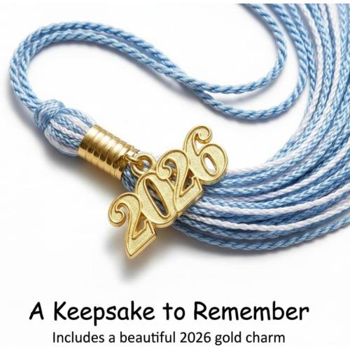 Shiny Child Graduation Cap, Gown, Tassel and 2026 Charm Set, Kindergarten Graduation and Kids Preschool