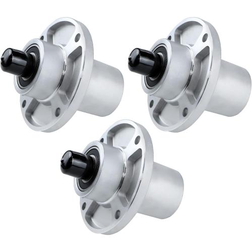 (3 Pack) Spindle Assembly Replaces for Hustler 601804 Excel, Raptor SD SDX 36 42 48 54 60 Deck, Deck Hustler Raptor Flip-Up 48 54, Deck Hustler Sport 42 48 54