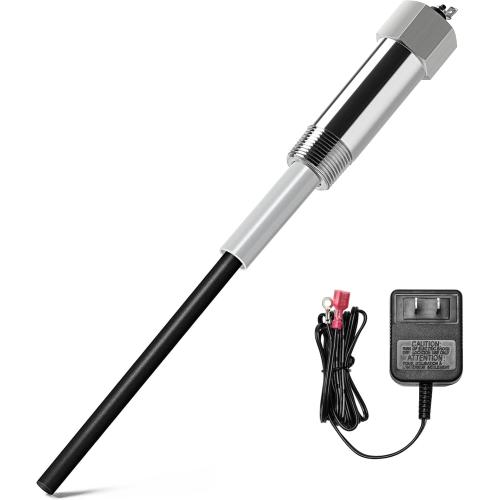 Powered Anode Rod, Briidea Water Heater Anode Rod Made of Titanium (40-89 Gallon Tank), Anti-Rust and Corrosion, Reduce Limescale