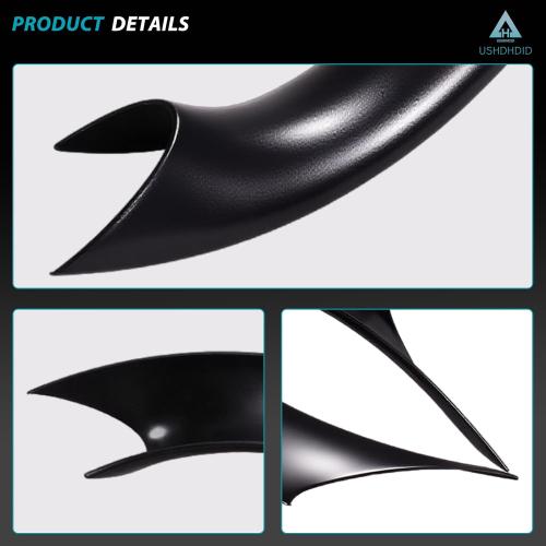 USHDHID 2pcs Sticky Door Pull Handle Cover Fits forBMW 3 Series 320,328,330,335,F30,F31,F34,F80,M3 and 4 Series 418,420,428,435,F32,F36,F82,F83,M4 2012-2018 Upgrade Black Left Right