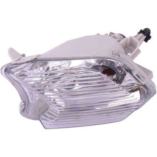 beler Front Left Fog Light Turn Signal Lamp with Bulb Clear Lens GJ5Z-13200-D Fit for Ford Escape Kuga 2017-2019