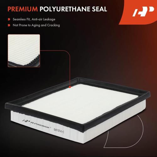 A-Premium Engine Air Filter Compatible with Lexus CT200h 2011-2017, NX300h 2015-2021 & Toyota RAV4 2016-2018, Prius 2010-2015, Prius V 2012-2018, Prius Plug-In, 1.8L 2.5L, Replace# 1780137021