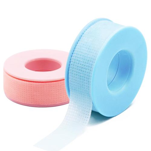 Lash Tape, Silicone Adhesive Eyelash Extension Tape, Pain-Free Removal Eyelash Tape for Sensitive Skin, Breathable Lash Extension Supplies