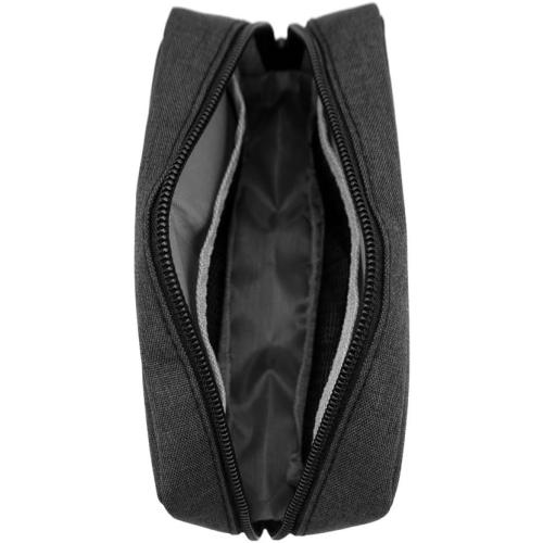 Universal Electronics/Accessories Soft Carrying Case Bag, Durable & Light-weight,Suitable for Out-going, Business, Travel and Cosmetics Kit (Small-Black)