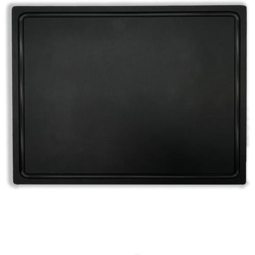 BBQ Cutting Board Premium HDPE High Density Polyethylene  Durable Modern Design, Deep Juice Groove, knife Friendly, Easy to Clean - Ideal for Outdoor Kitchen 2 pieces