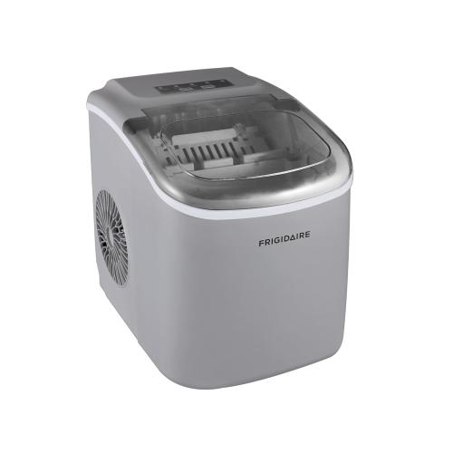 Frigidaire EFIC118-SILVER-KL Ice Maker Machine, Compact Countertop, Silver