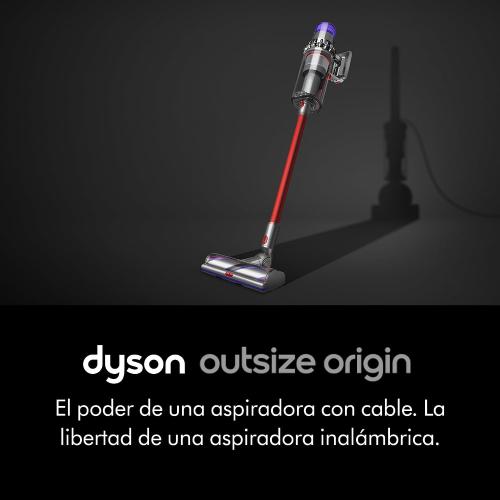 Dyson Outsize Origin Cordless Vacuum, Nickel/Red‼️needs cleaning‼️