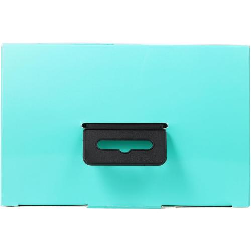 rockpapa Grade Wired Headphones with Microphone, Lightweight Foldable Stereo Bass Headphones with No-Tangle Cord & 3.5mm Jack for Adult/Kids, Laptop Tablet Airplane Chromebooks Teal