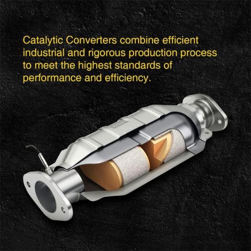 KAC Catalytic Converter Replacement for 2012-2018 Focus SE/SEL/Titanium/S L4 2.0L Stainless Steeland Ceramic Material Ref.No # 674137 1Pcs (EPA Compliant)