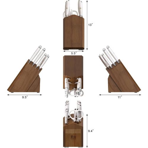 Cangshan L1 Series 12 Piece Knife Block Set, Forged German Steel, 1027532