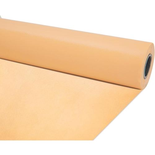 Size 14.8x47 Color Peach Pink Bulletin Board Paper Roll,14.8FTx47IN Large Reusable Waterproof Erasable Classroom Wall Background Backdrop, Fade-Resistant Fabric Wrapping Paper School Decors Teacher Supplies