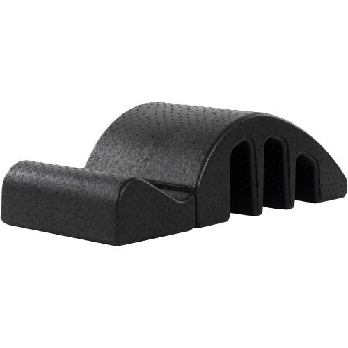 Black Balanced Body Pilates Arc, Step Barrel for Spine Exercises, Balance, Core Strengthening, and Stretching, Spine Corrector, Reformer Wedge, Fitness Training Tool, Pilates Equipment