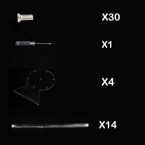 2 Pack Acrylic Disney Ear Holder, Headband Organizer Display Stand, Jewelry Display Riser, Hair Claw Clips Holder for Girl Women Gifts