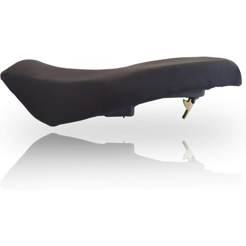 Kids ATV Foam Seat for Taotao Coolster 50-125cc Quad 4 Wheeler | Fully assembled 450mm/17.7 in seat, wear-resistant leather with fixing pins. Fits Roketa, Yamoto, Sunl, Jetmoto & Alpine