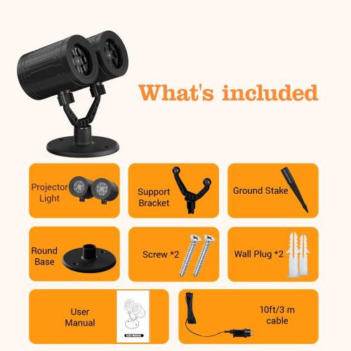 Christmas Projector Lights Outdoor, Snowflake Lights Night, Christmas Dynamic Snow Lamp Projection, Xmas Holiday Indoor Party Decor, Waterproof Snow Flake Projector Light Home Decorations