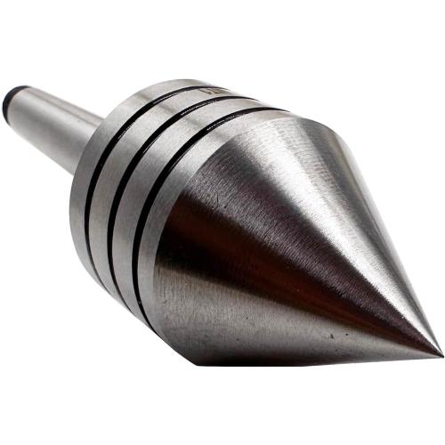 Wood Lathe Accessories MT1 Heavy Duty Live Tailstock Center Woodworking Wood Lathe Ball Bearing Rotary 60 Degree Point (MT1)