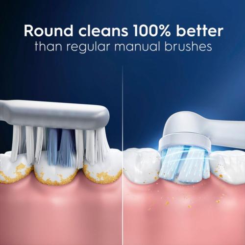 Oral-B iO Series Gentle Care Electric Toothbrush Replacement Brush Heads for an Oral-B Electric Toothbrush, 4 Count, White