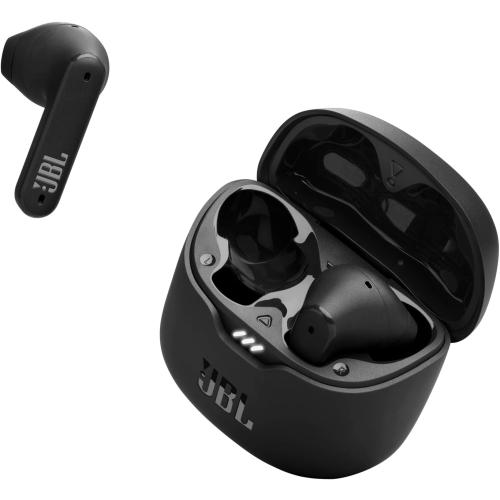 JBL Tune Flex - True Wireless Noise Cancelling Earbuds (Black), Small