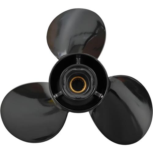 48-77342A45 Propeller 13 3/4 X 15 for Mercury Outboard 40 50 60 70 75 80 90 100 115 125 140 HP Boat Motor Engine Aluminum Prop 15 Spline Tooth RH with Flo-Torq II Hub Kit