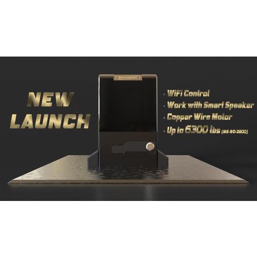 Blütezeit 1800lb WiFi Sliding Gate Opener Smart App Control, 1/2HP Automatic Slide Gate Motor Rack Driven with 2 Remote Controls & IR Sensor Complete Hardware Kits for Driveway Gates Up to 40ft