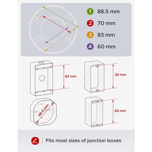 X-Sense Hardwired Combination Smoke and Carbon Monoxide Detector, Hardwired Interconnected Smoke and CO Detector Alarm with Replaceable Battery Backup, XP04, 1-Pack